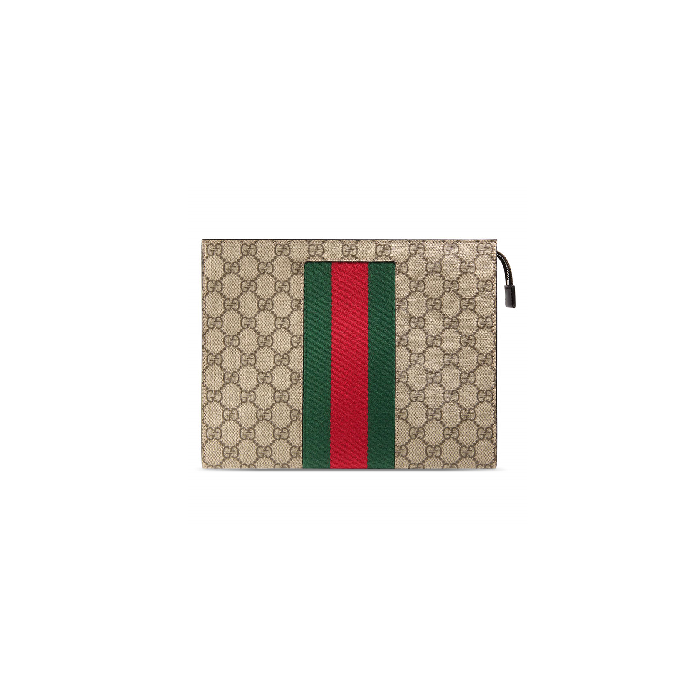 GUCCI GG SUPREME WEB POUCH 475316 KHN4N 9791 (26*20*6cm)